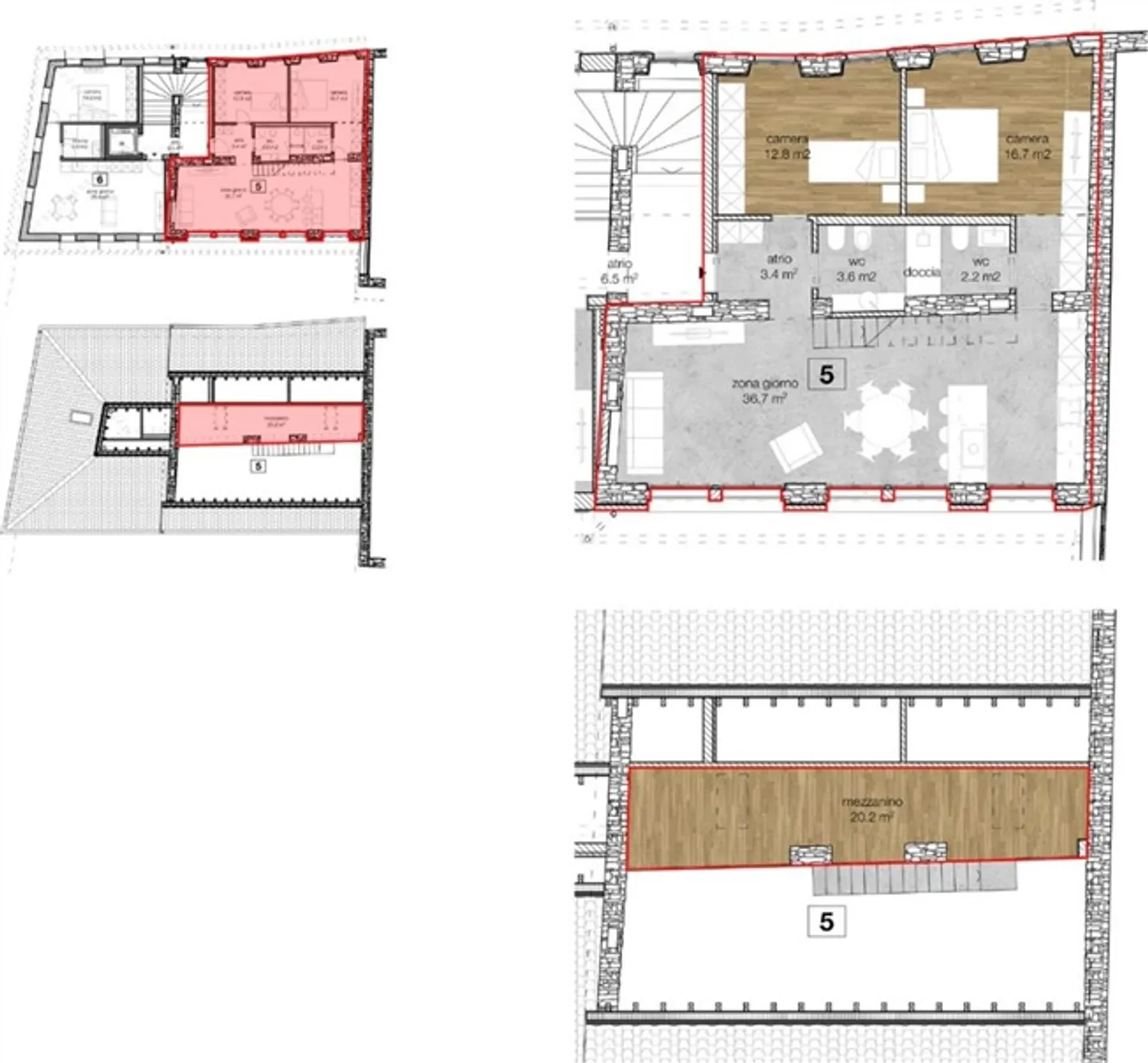 Schöne renovierte 2-s.Zimmer-Dachgeschosswohnung mit Mezzazin - Erstwohnsitz -Bellissimo Attico di 3.5 loc Ristrutturato con Mezzanino - Foto 19 von 19