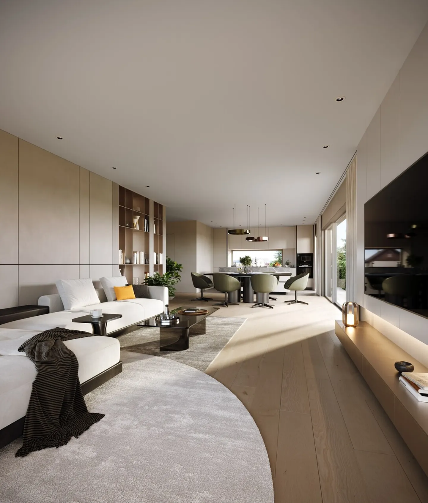 Residential enjoyment in elevated location - New 5 ½ room semi-detached houses (A) in Wohlen - Photo 3 of 6