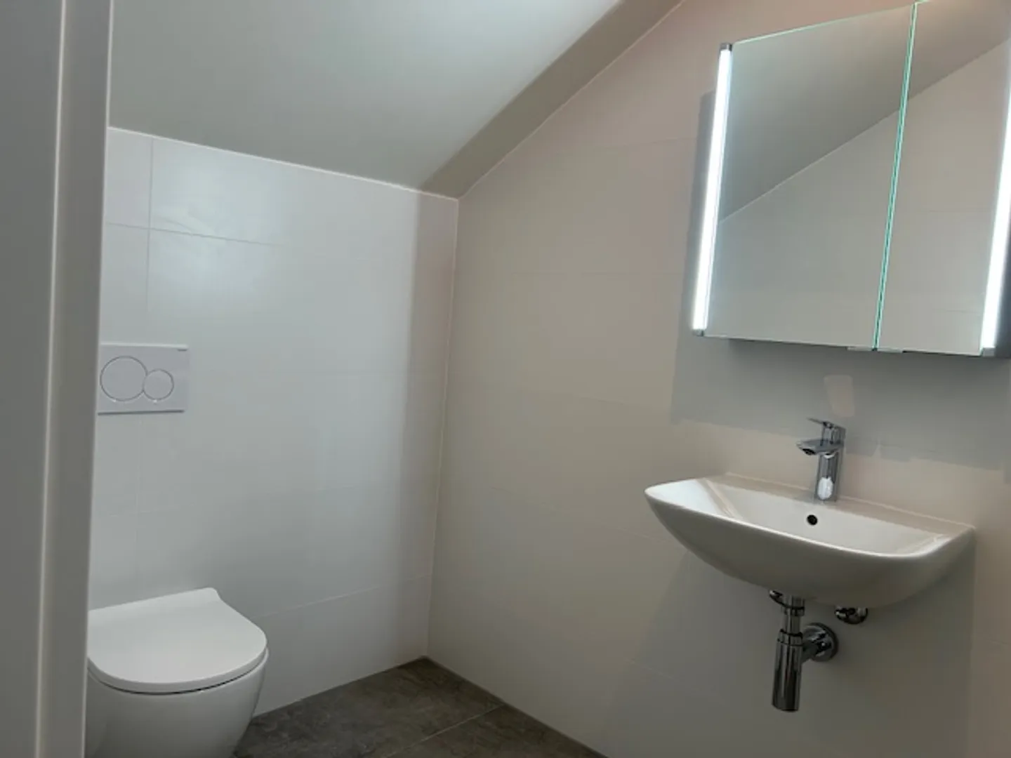 Charmanter 4,5-Zimmer-Duplexwohnung, komplett renoviert in altem Stall in Burtigny - Foto 11 von 12