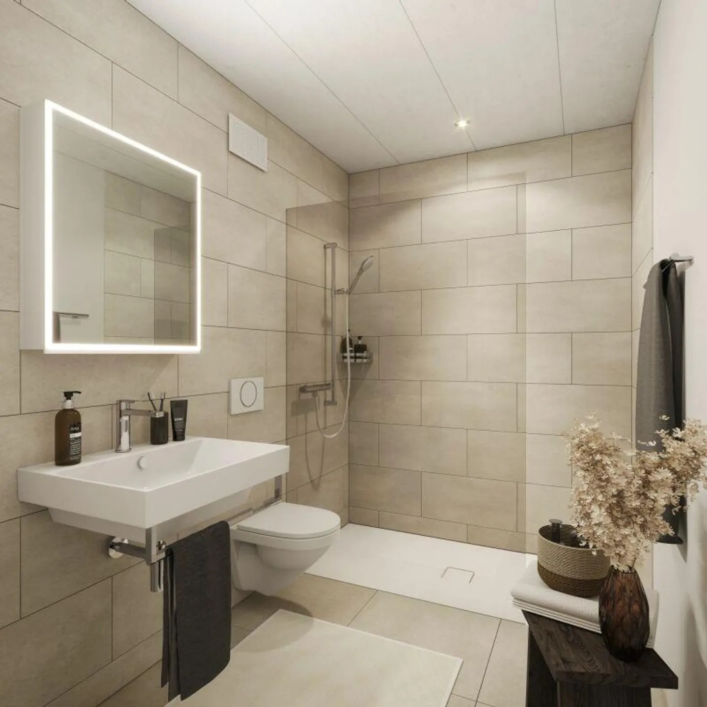 Large 3.5-room penthouse apartment No. 14 - Photo 4 of 4