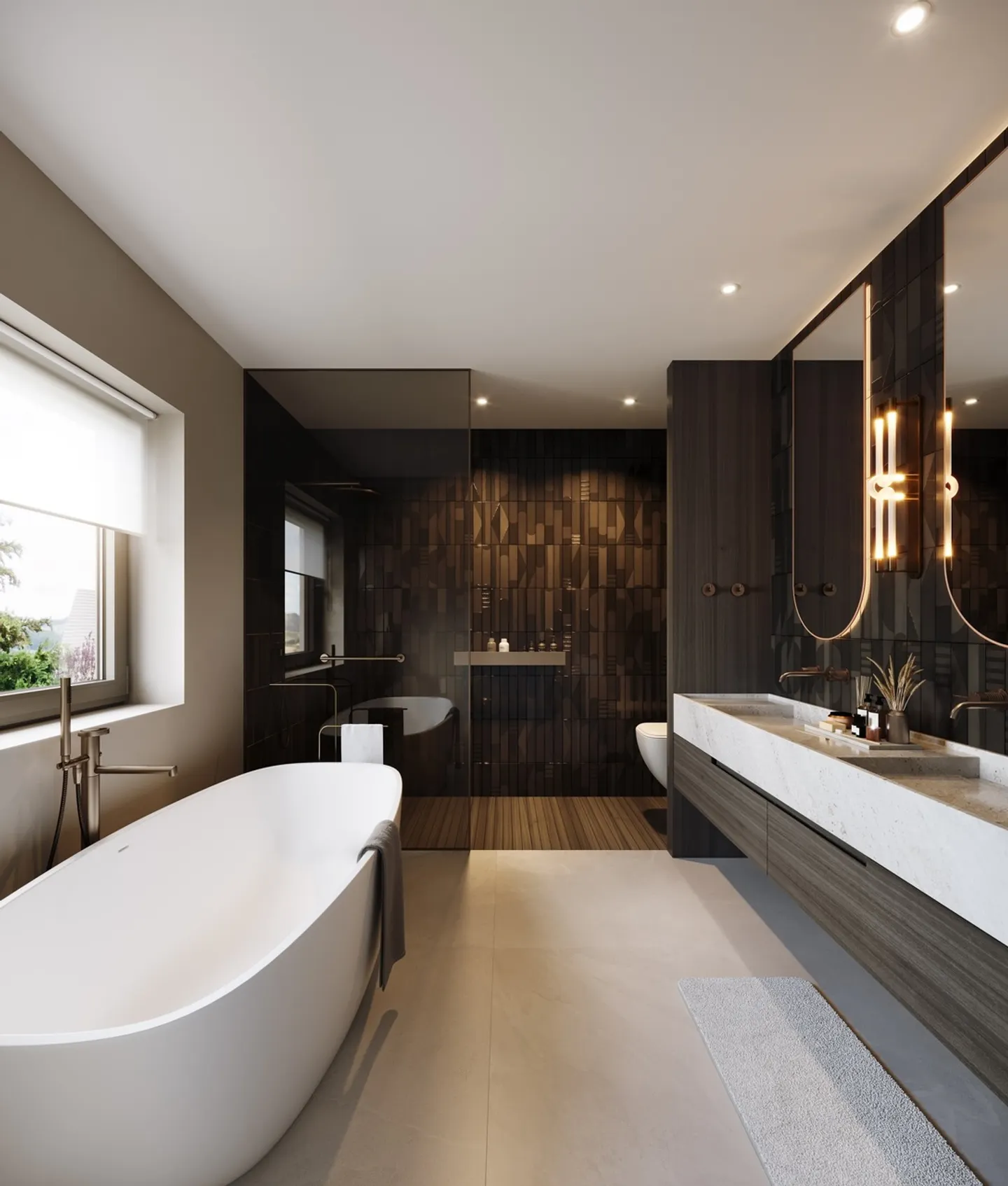 Residential enjoyment in elevated location: New 5 ½ room semi-detached houses (B) in Wohlen - Photo 5 of 6