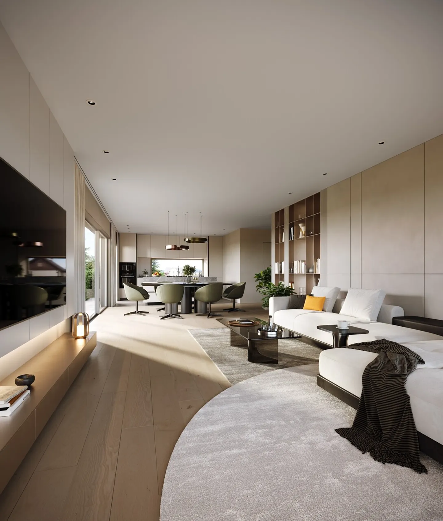 Residential enjoyment in elevated location: New 5 ½ room semi-detached houses (B) in Wohlen - Photo 3 of 6