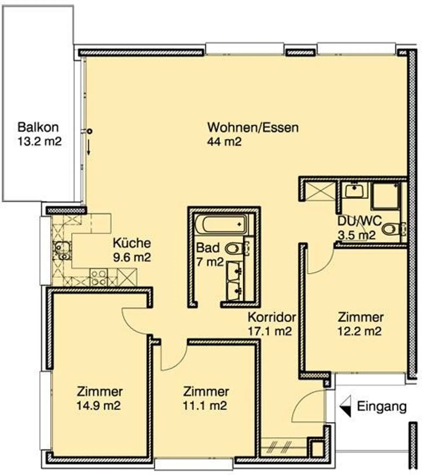 Vivre près de Gurten : appartement de 4,5 pièces dans un endroit calme - Photo 10 sur 10