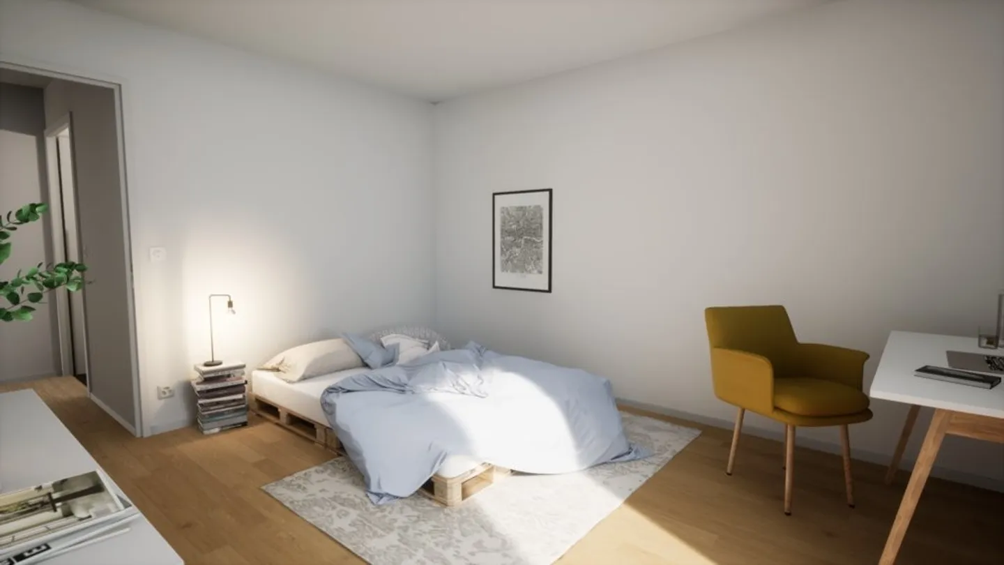 Smartes Familienapartment in Waldacker - Foto 7 von 9