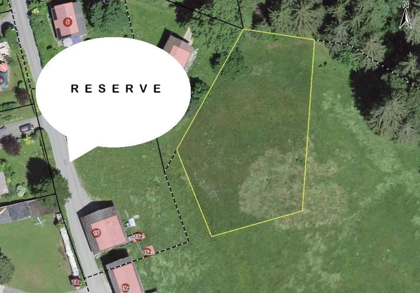 Bellissimo terreno di 1464m2 a Les Paccots con buona orientazione e ottima esposizione al sole - Foto 1 di 3