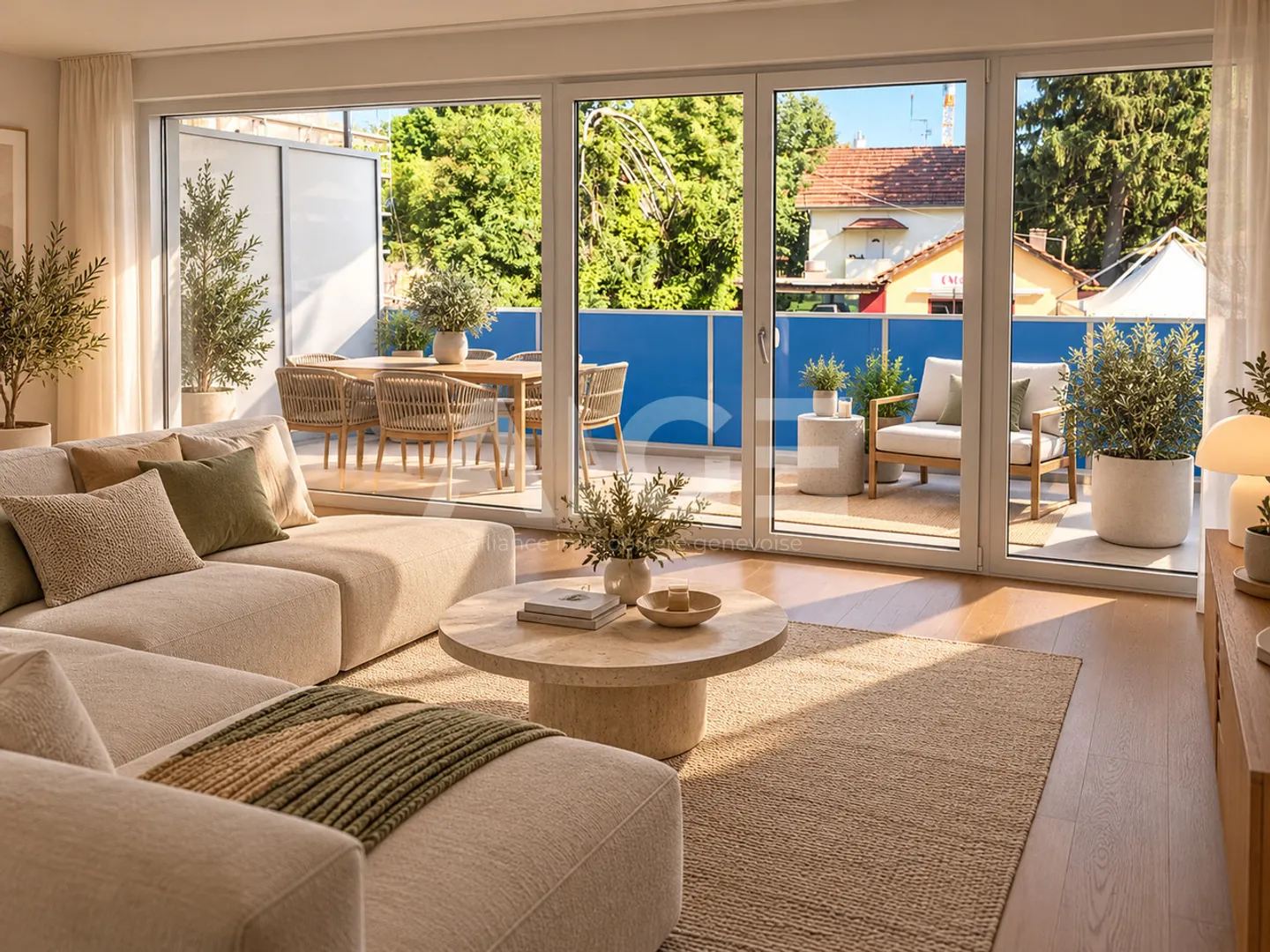 Appartement lumineux avec balcon - Photo 2 sur 7