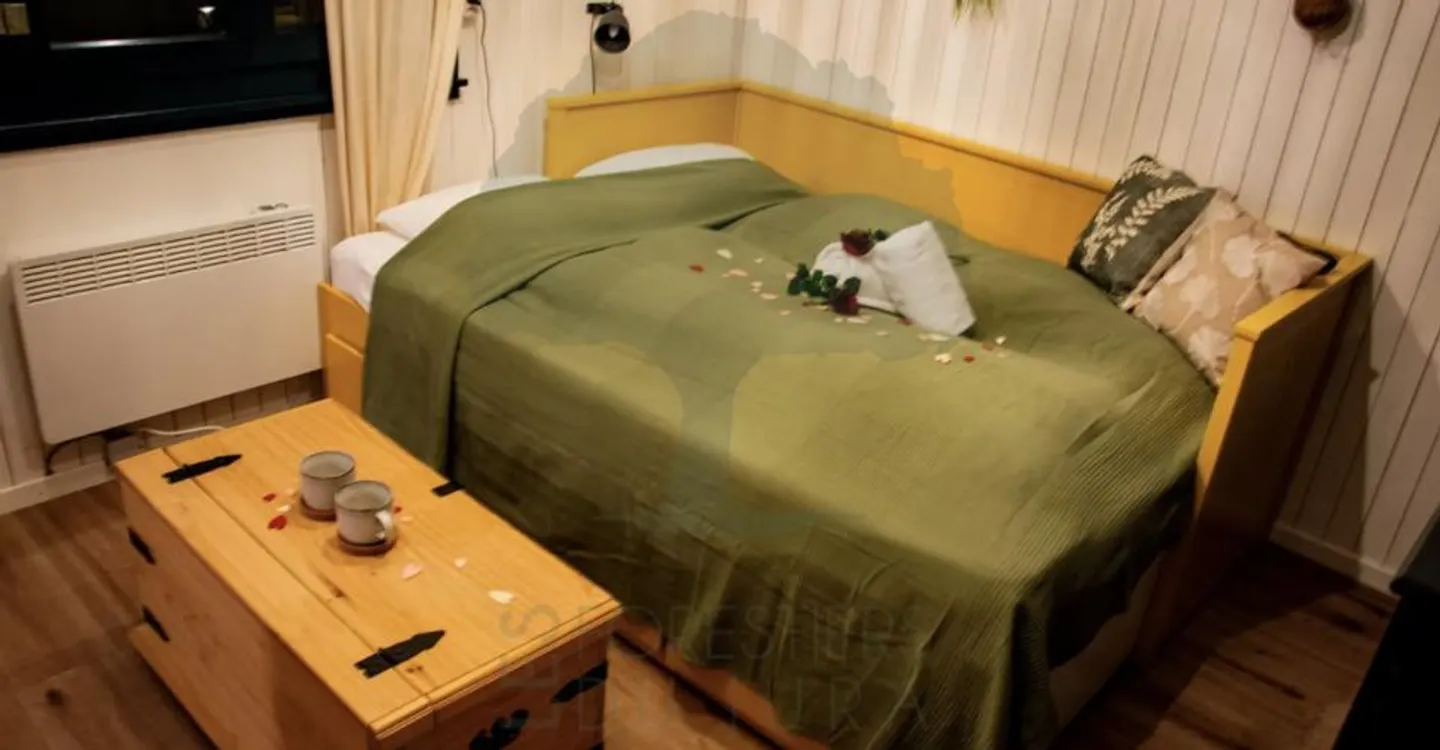 Ein wahres Refugium am Doubs, renoviertes Chalet mit nordischer Badewanne - Foto 6 von 13