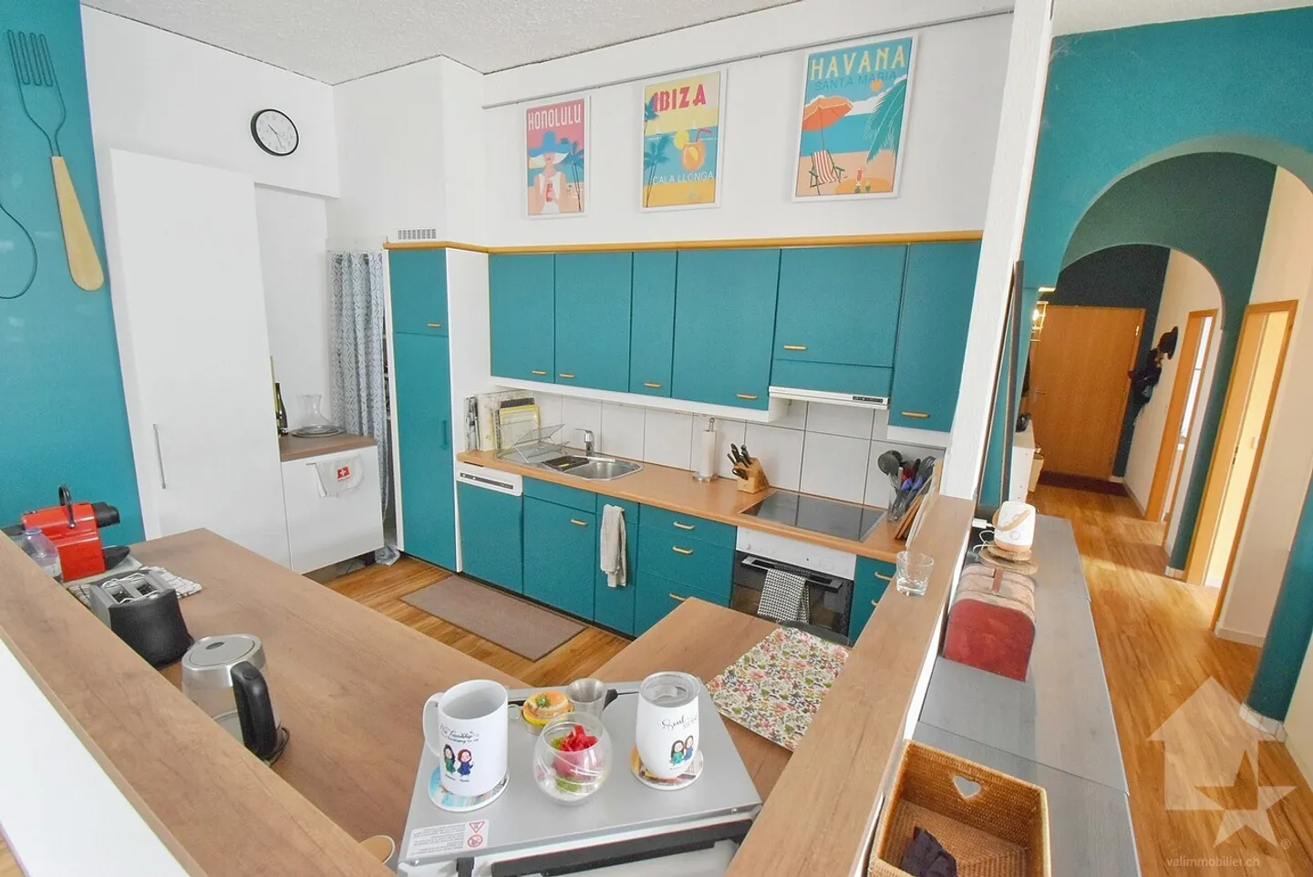 Pretty 4.5-room apartment with a garden in the center of Sierre, close to all amenities! - Photo 7 of 14