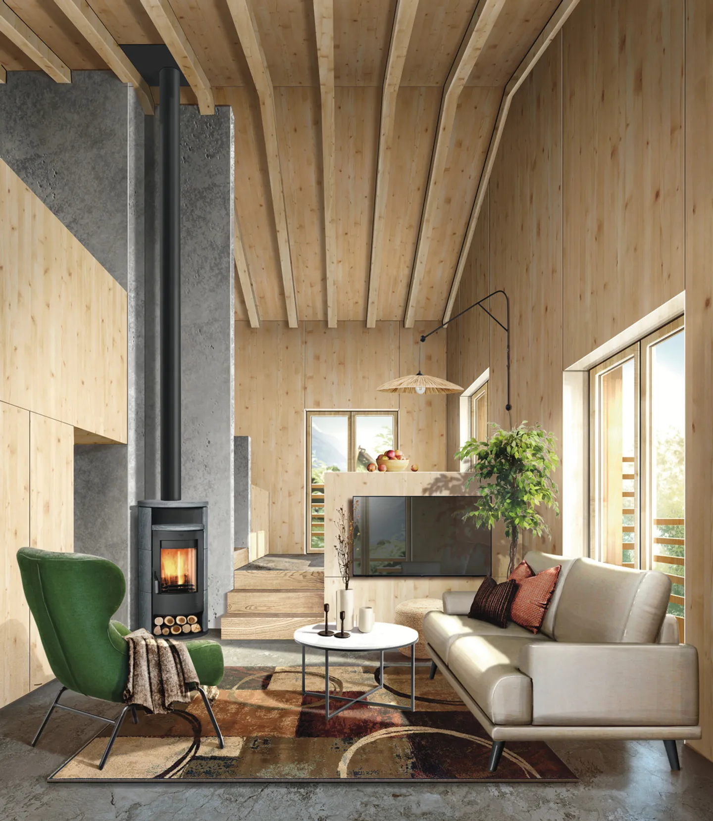 Charming Chalet with Panoramic Views - Photo 3 of 7