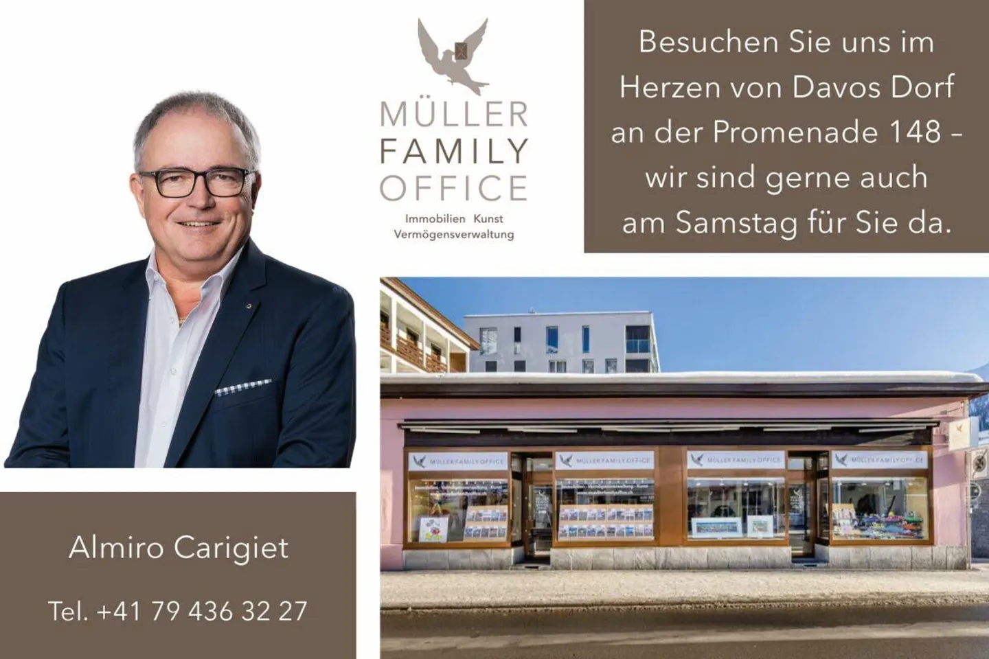 Charmante 2 1/2 Zimmer-Wohnung mit atemberaubendem Panoramablick in der "Residenz Meierhof" (mit Bewirtschaftungverpflichtung) - Foto 3 von 13