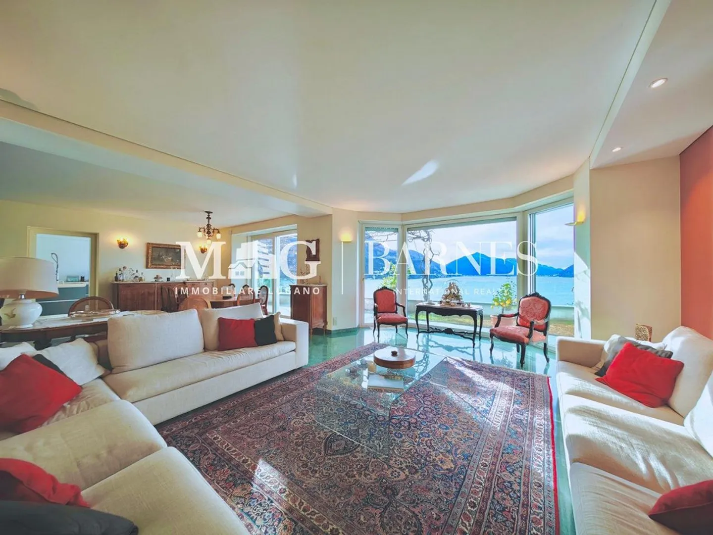 Lugano, Castagnola: Apartment mit Seeblick, Pool und Garten - Foto 3 von 16