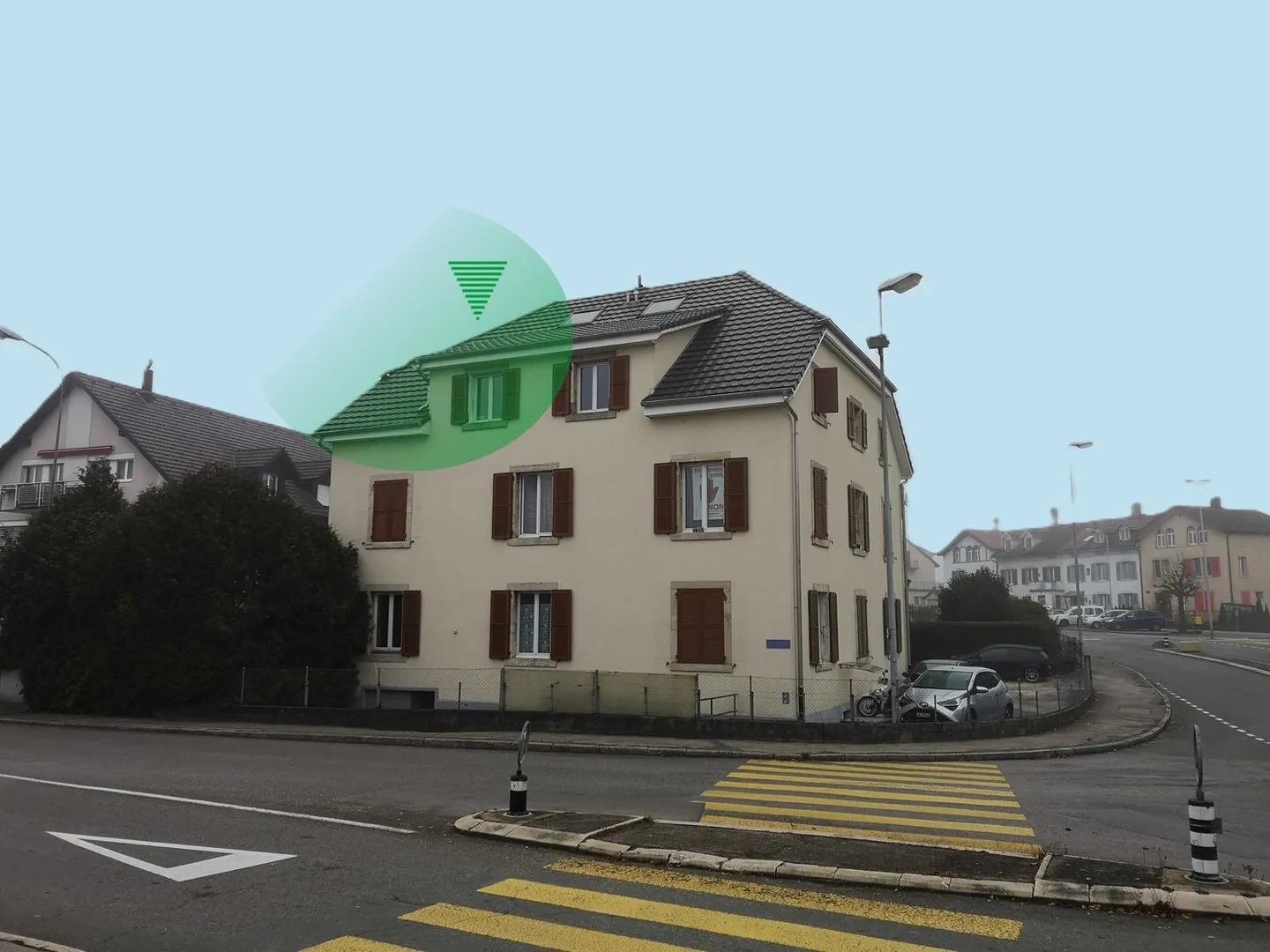 Appartement près de la gare, 2ème étage, côté jardin, disponible immédiatement - Photo 1 sur 12