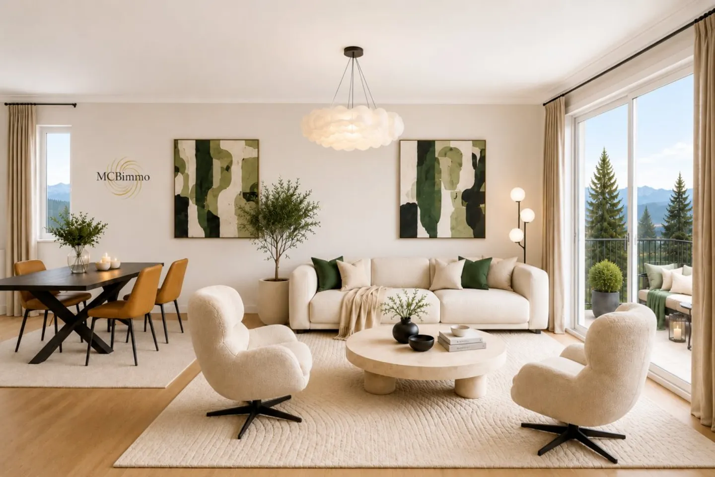 Wohnung mit Bergblick - Foto 1 von 14
