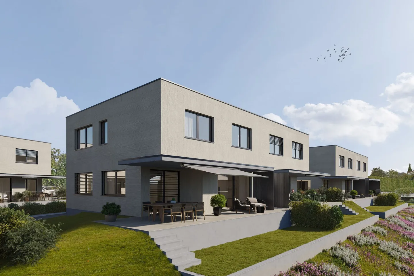 New Building AUREA Sulgen - Spacious 5.5-Room Semi-Detached House - Photo 1 of 6
