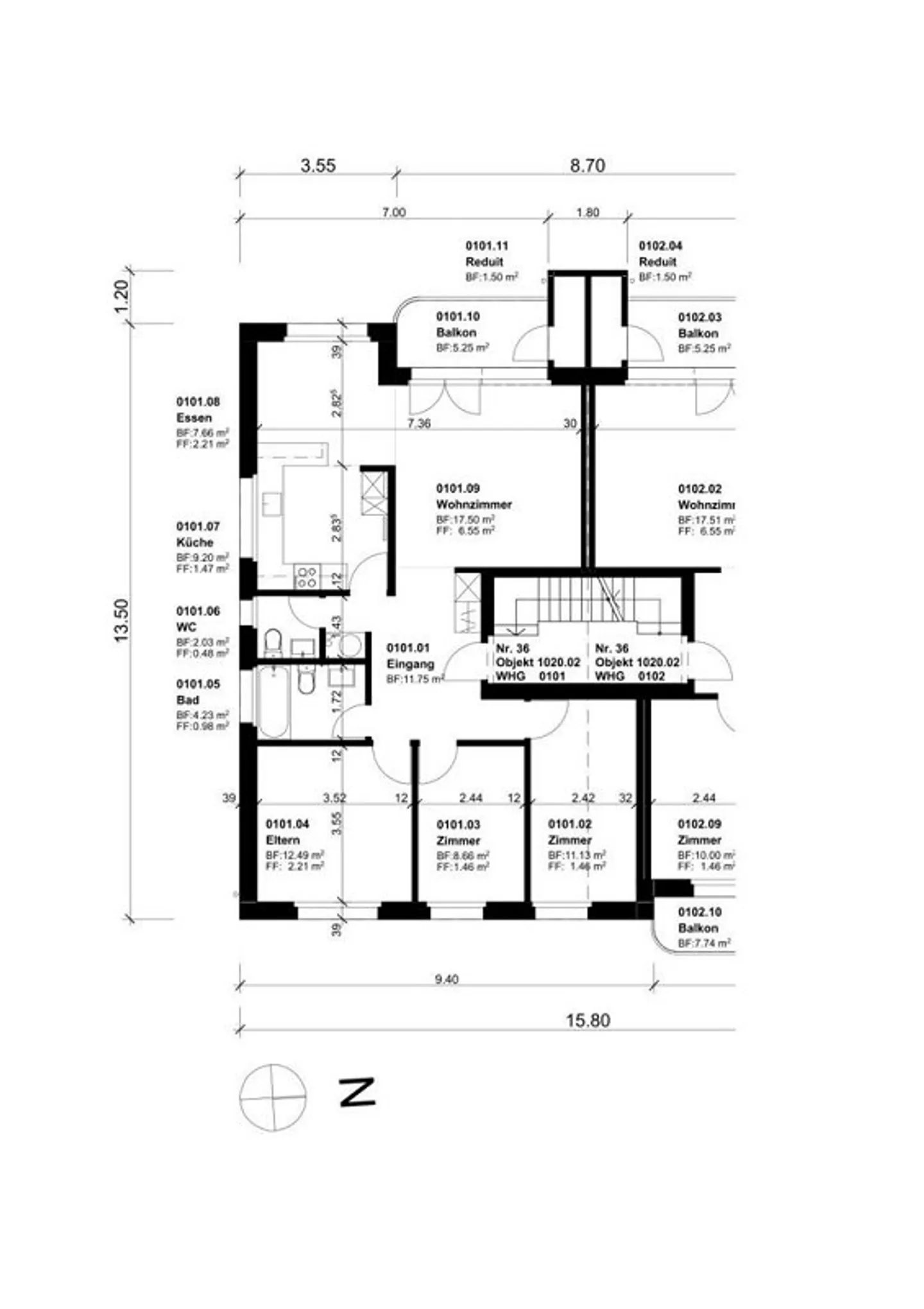 Renovierte Wohnung in Neunkirch - Foto 9 von 9