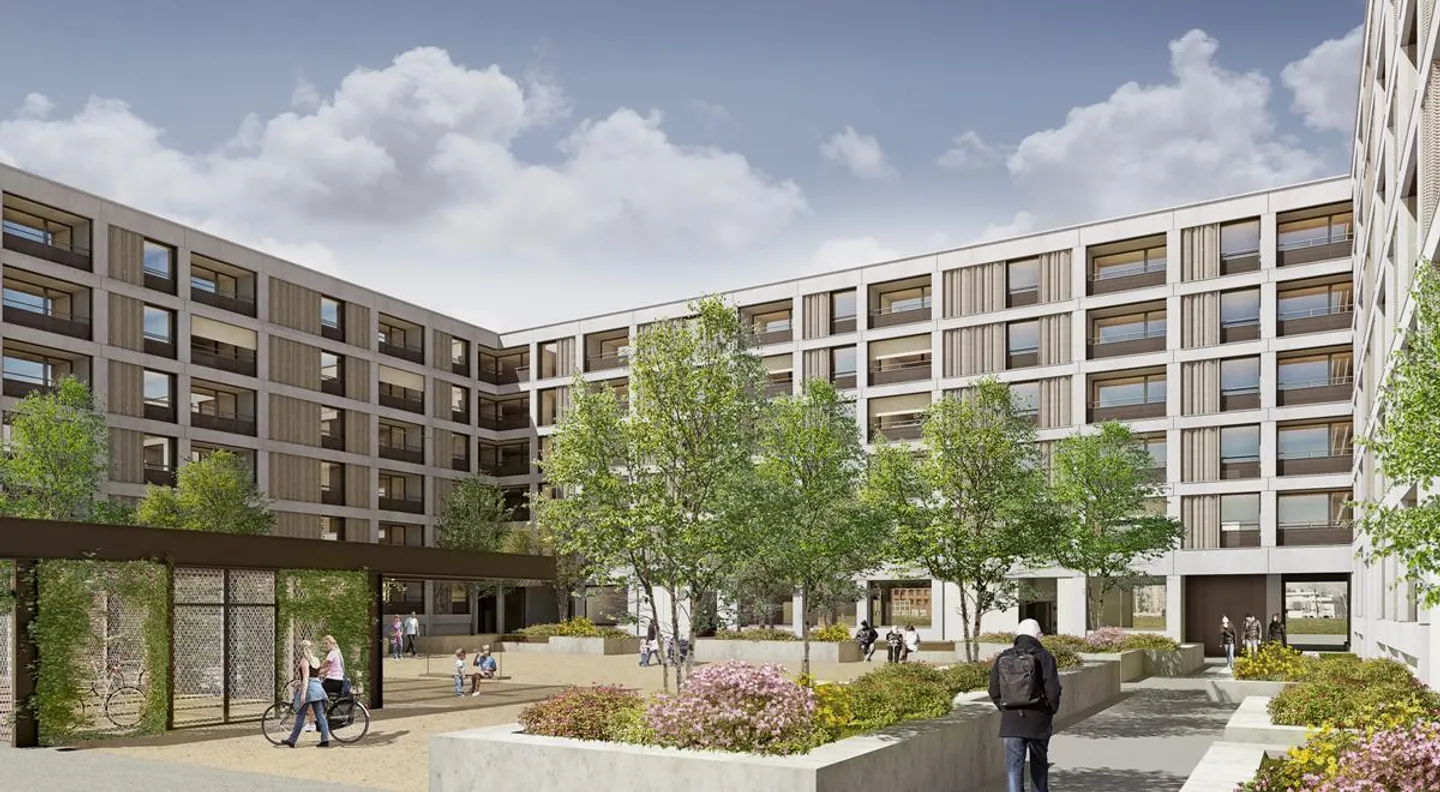 Appartement moderne et lumineux de 3,5 pièces avec vue dégagée à Glattpark, emplacement calme - Photo 1 sur 12