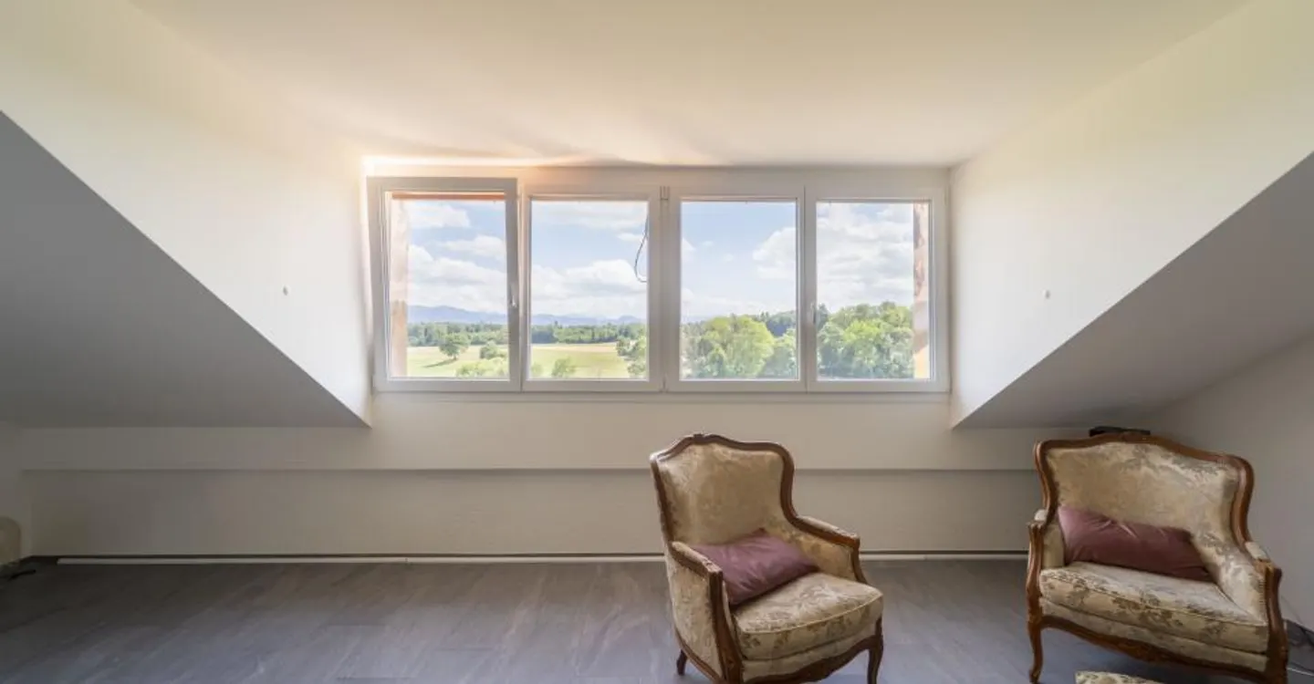Appartement de 4.5 pièces sous les toits avec séjour entièrement repensé - Foto 9 di 10