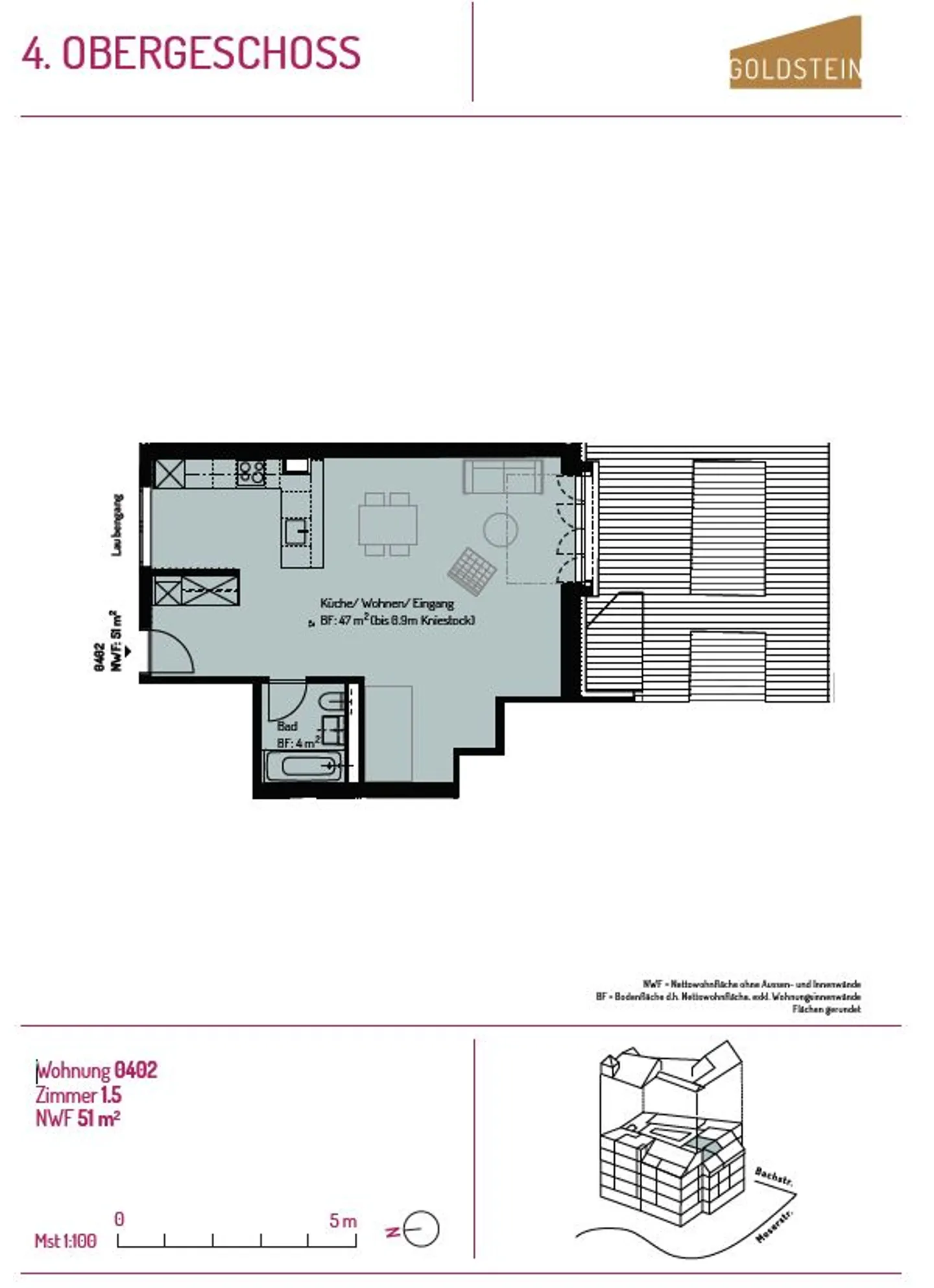 1.5 Room Apartment - Photo 6 of 6
