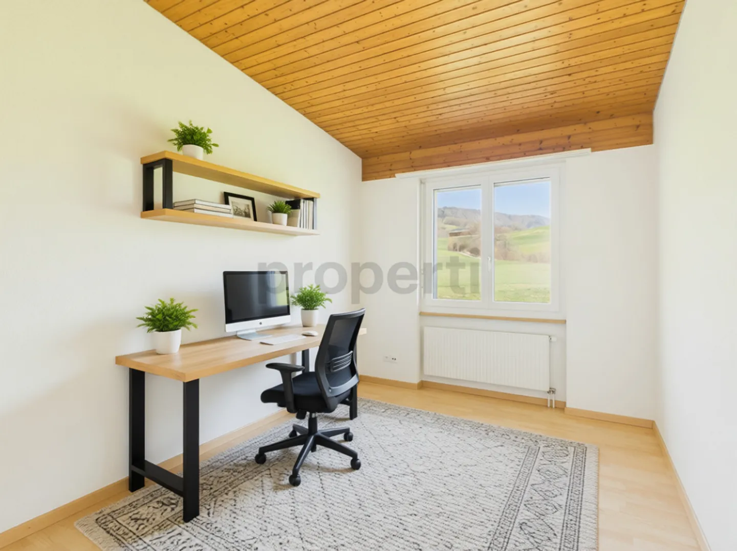 Luminoso appartamento di 4,5 stanze con balcone, Aedermannsdorf - Foto 10 di 13