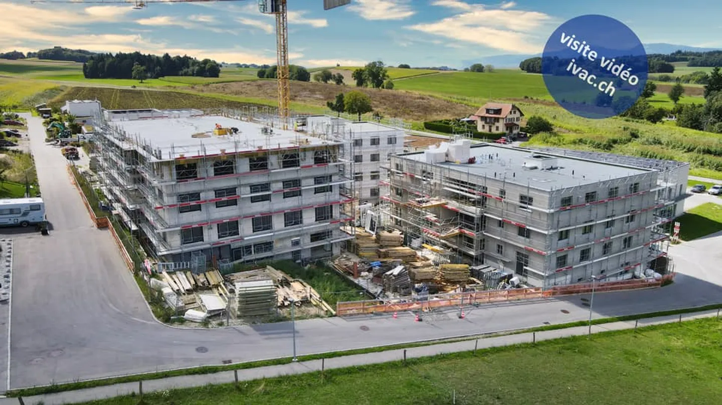 New 3.5-room apartment in Murist / FR (lot C3-5) - Photo 1 of 12