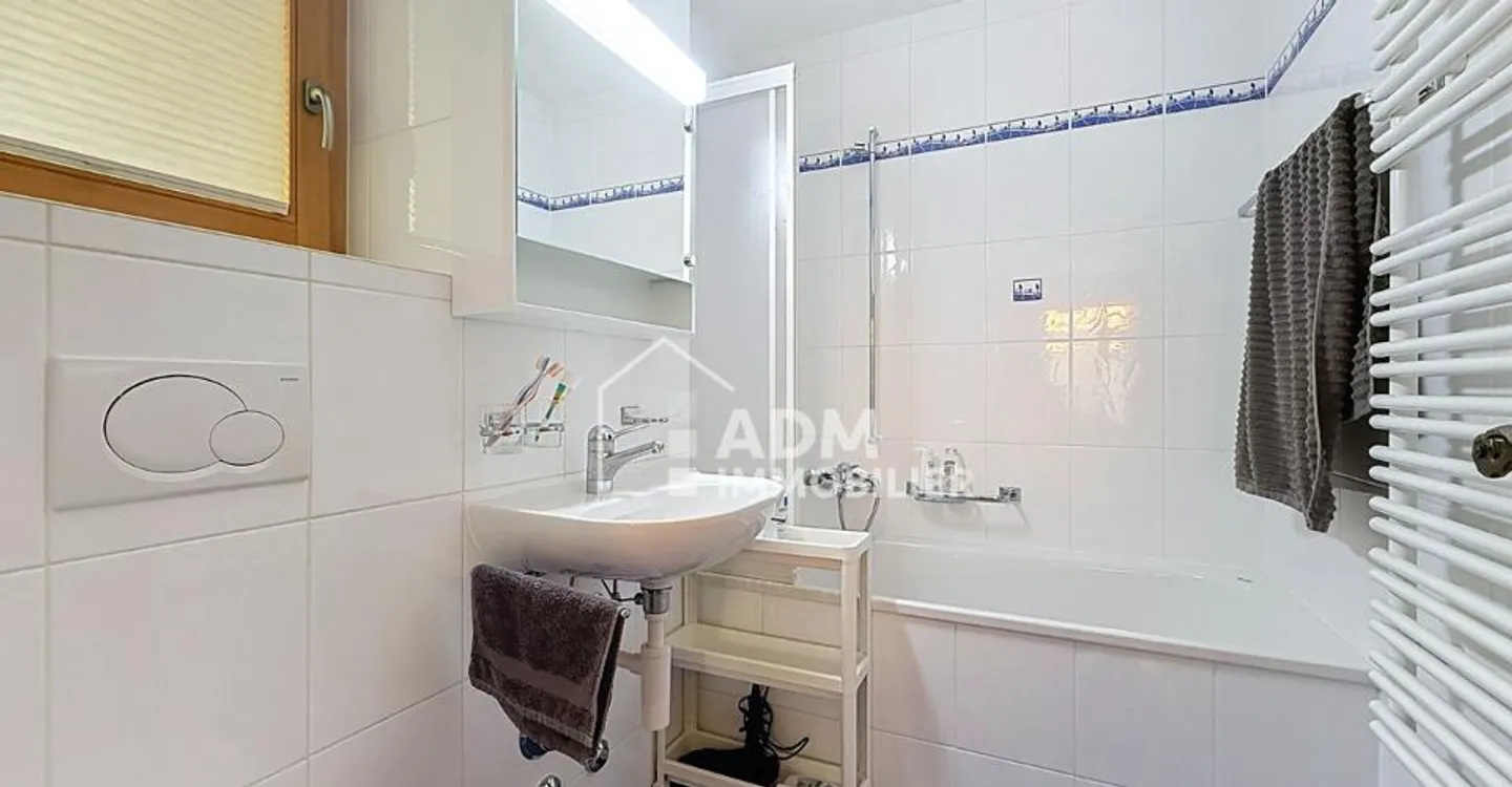 Ovronnaz, appartement 3.5 pièces avec vue dégagée sur les Alpes - Foto 8 di 12