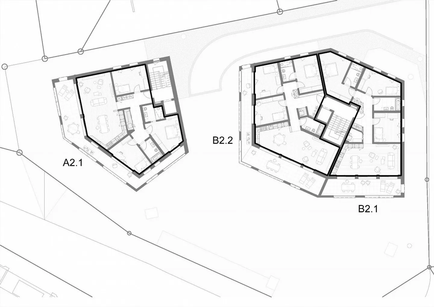 B2.1 | Nuovo appartamento esclusivo con vista fantastica - Foto 3 di 8