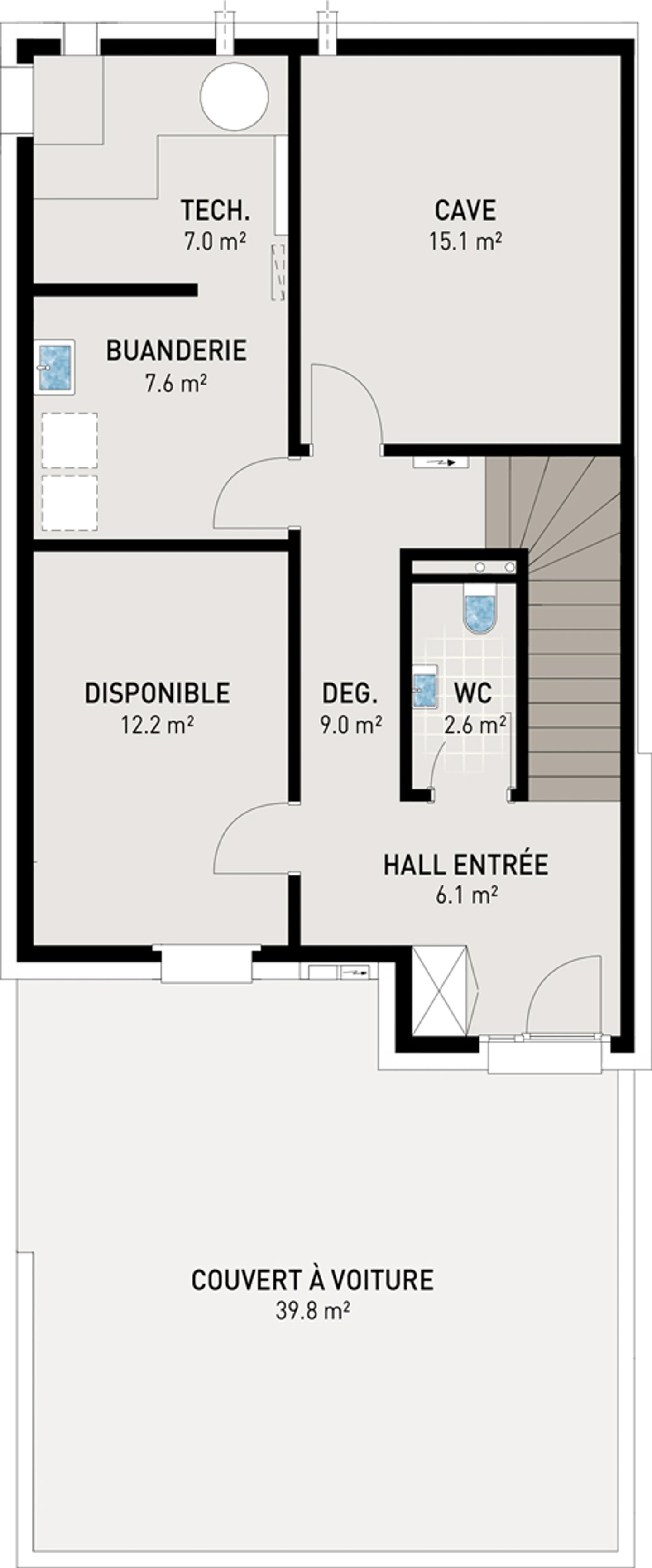 Ville adiacenti di 5,5 stanze a Tinterin - Foto 8 di 12