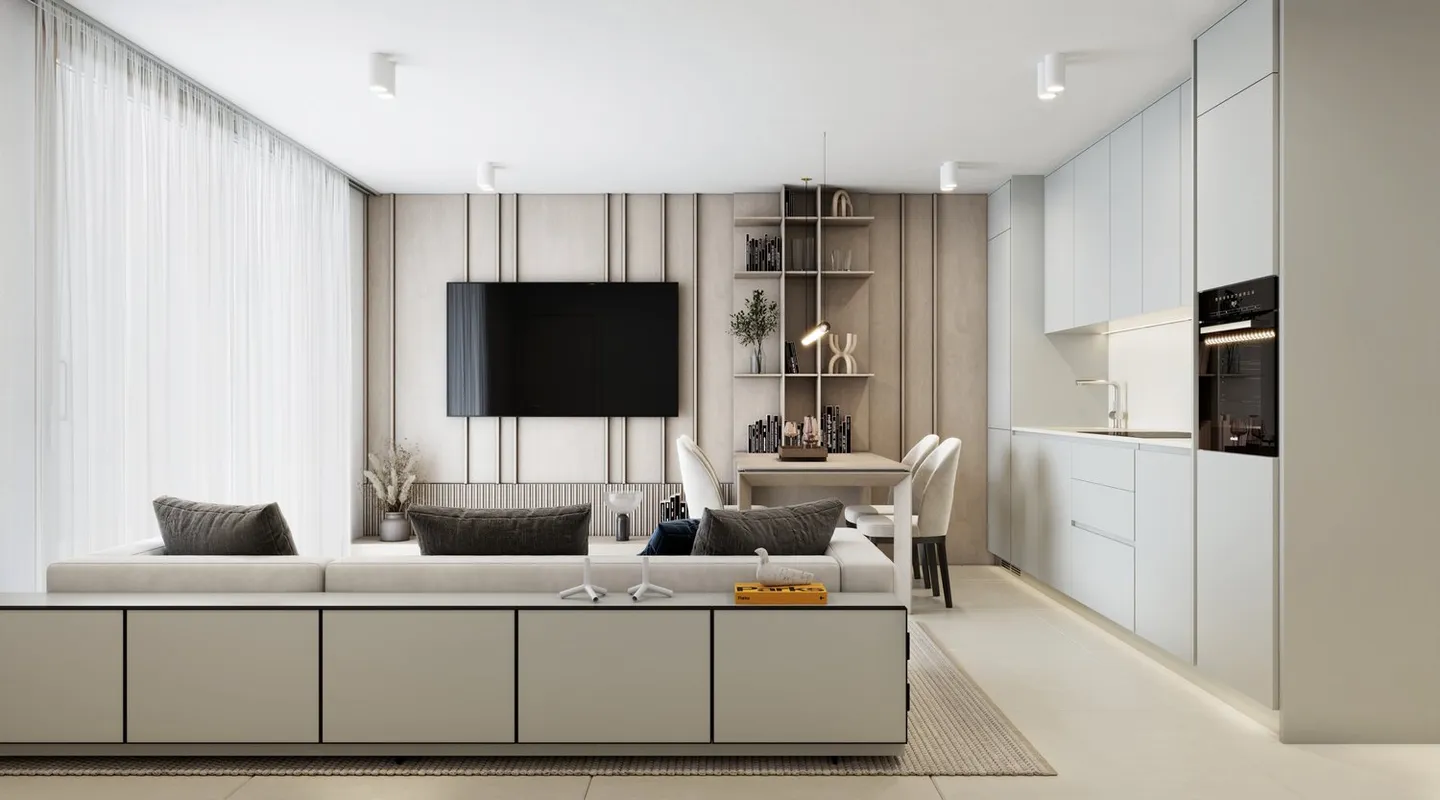 Nuovo appartamento 3.5 locali con grande portico - Foto 3 di 4