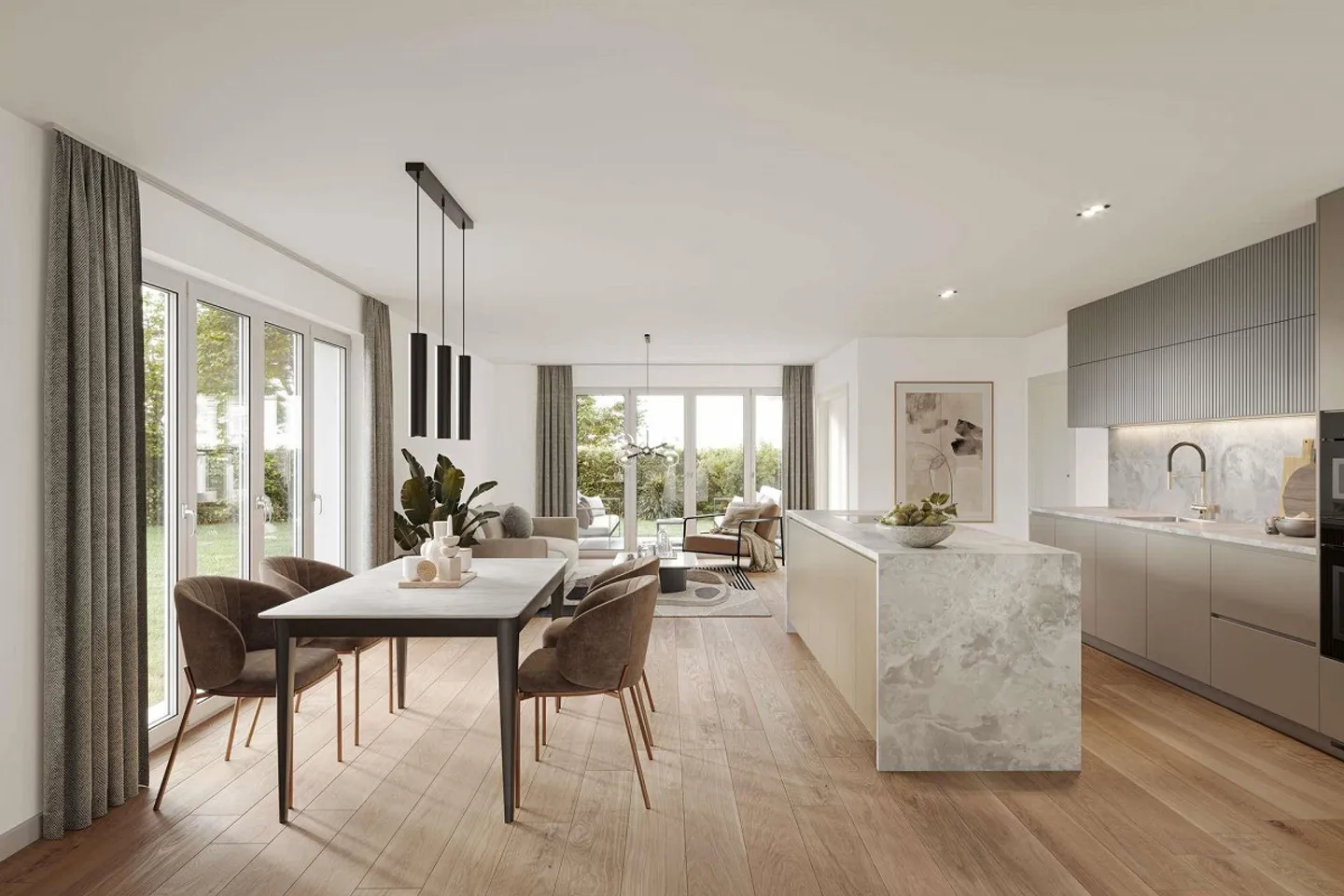 Modernes Apartment in Winterthur - Foto 3 von 7