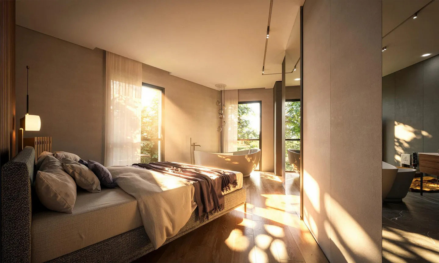 SPACIOUS 2.5 ROOMS NEW BUILDING WITH TERRACE IN LUMINO - Photo 4 of 10