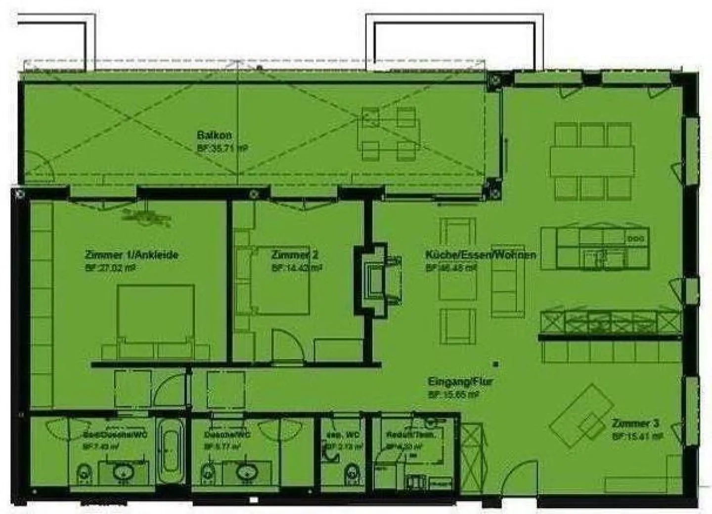 Attique de rêve avec vue sur la montagne - Bijou résidentiel exclusif - Photo 19 sur 19