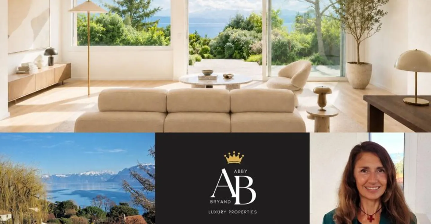 En exclusivité, Abby Bryand immobilier : Magnifique maison vue lac à Buchillon - Photo 1 of 5