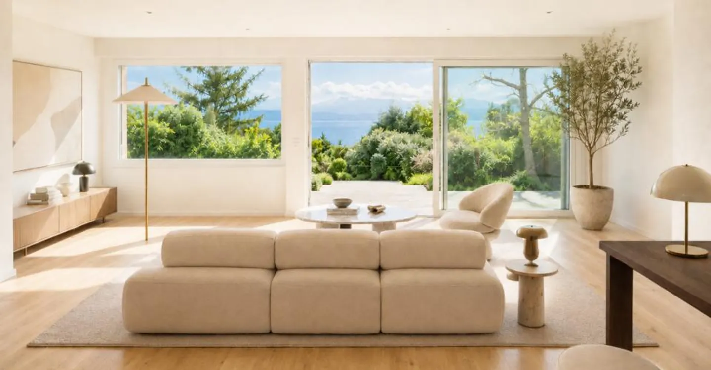 En exclusivité, Abby Bryand immobilier : Magnifique maison vue lac à Buchillon - Photo 3 of 5