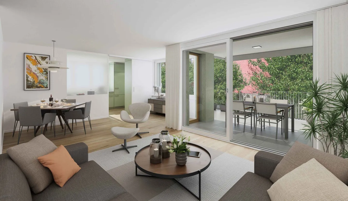 Compact, smart, perfectly located - 2½-room apartment with public transport at the door - Photo 1 of 2