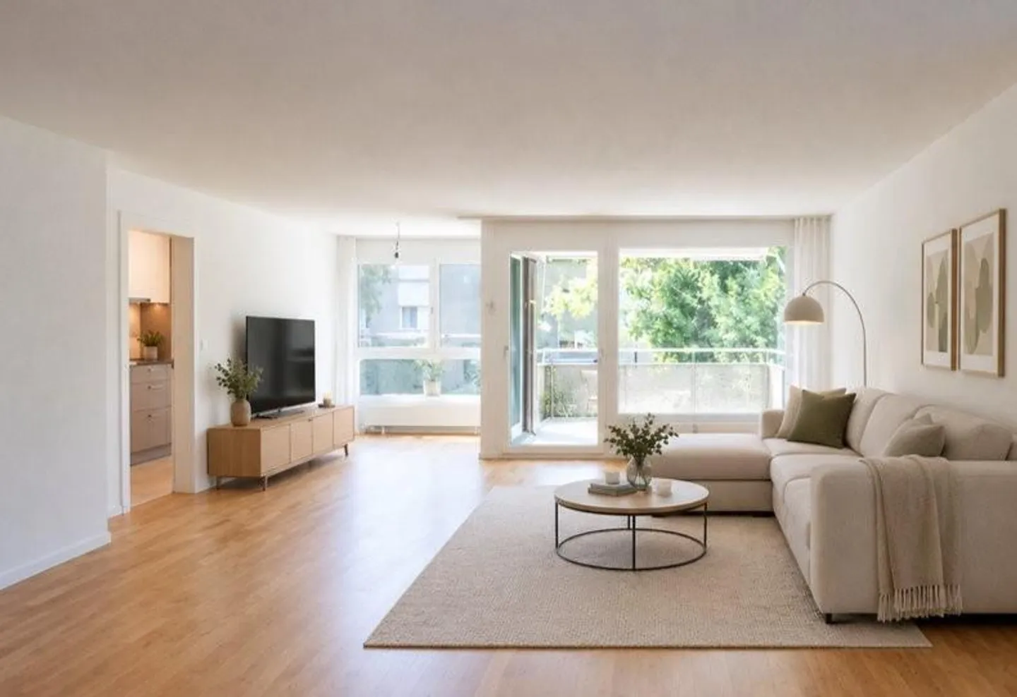 Renovated 3.5-room apartment for rent! - Photo 2 of 7
