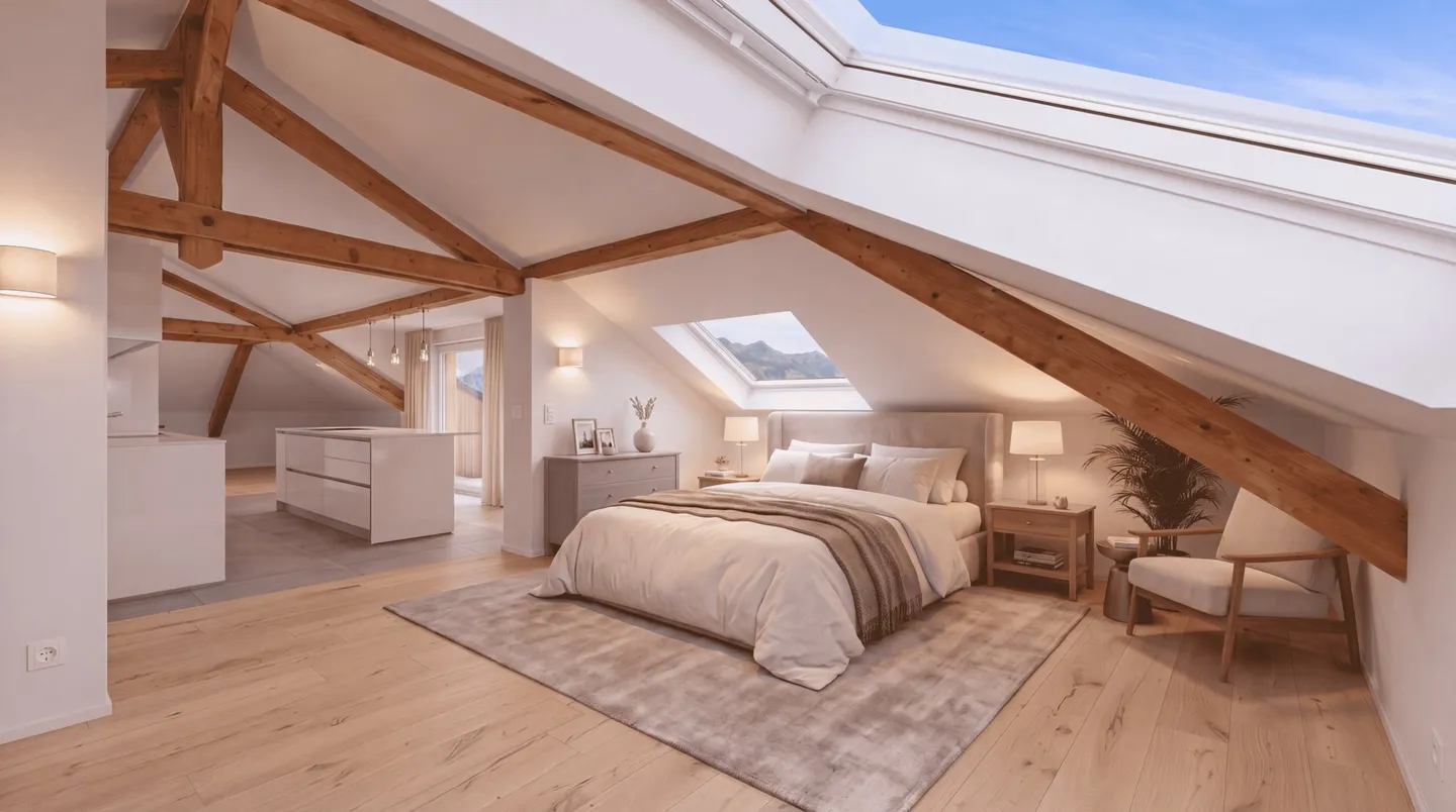 Renovated loft in Bulle - Photo 5 of 10