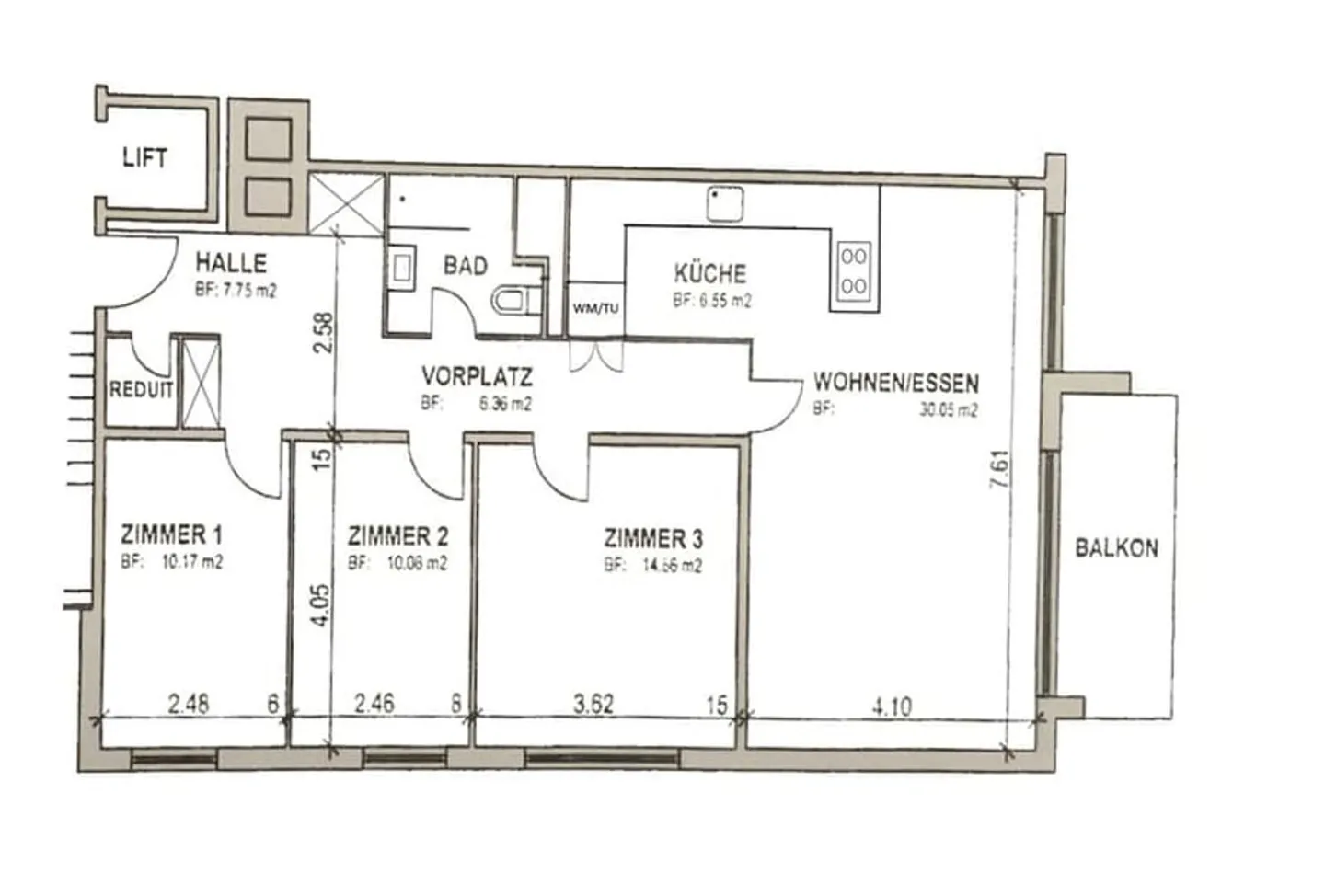 Apartment for rent - Photo 10 of 11