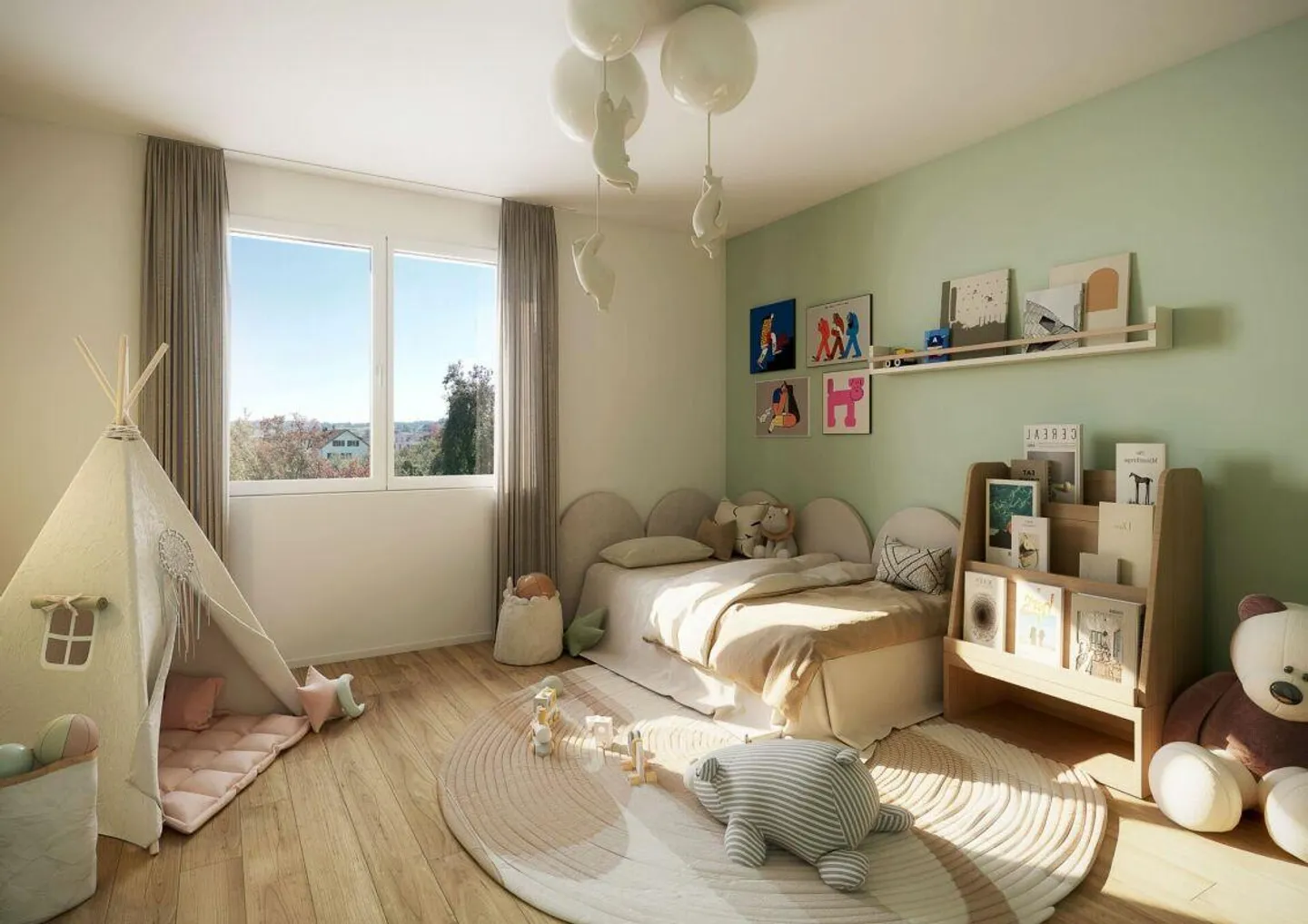 New construction project "Fliedergarten" - modern living with style and sustainability - luxurious upper floor apartment - Photo 7 of 11