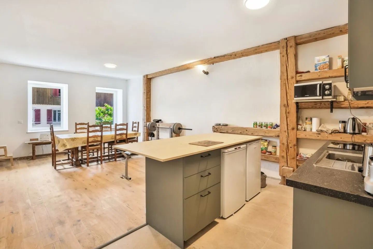 Magnifico duplex in un edificio ristrutturato con charme a Gimel - Foto 14 di 21