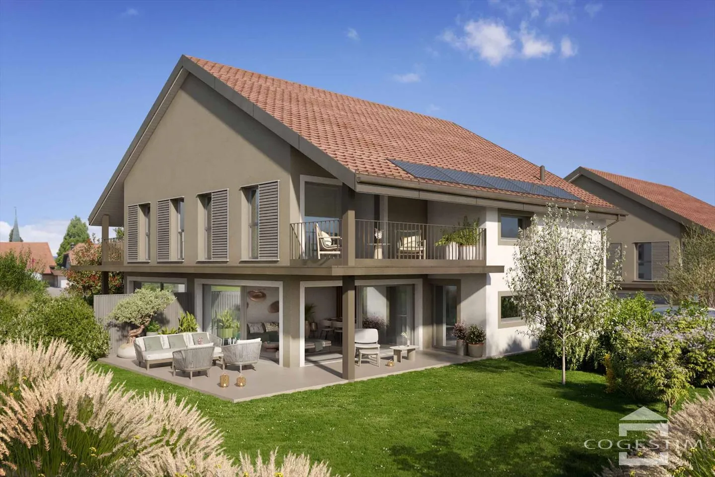 Angrenzendes Haus 5.5 Zimmer - Foto 2 von 6