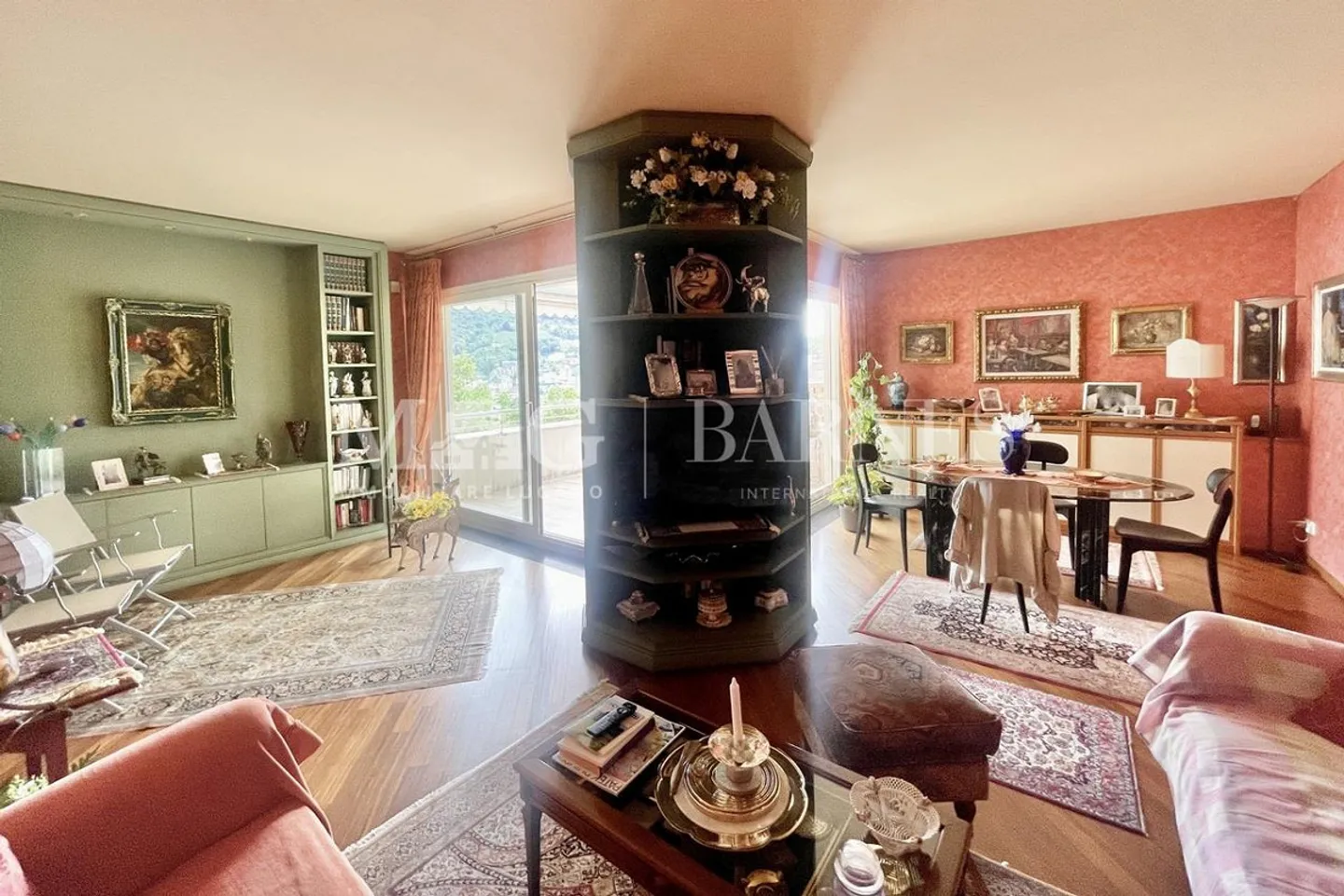 Lugano Centro: 4,5-Zimmer-Wohnung mit Terrasse und Seeblick - Foto 7 von 13