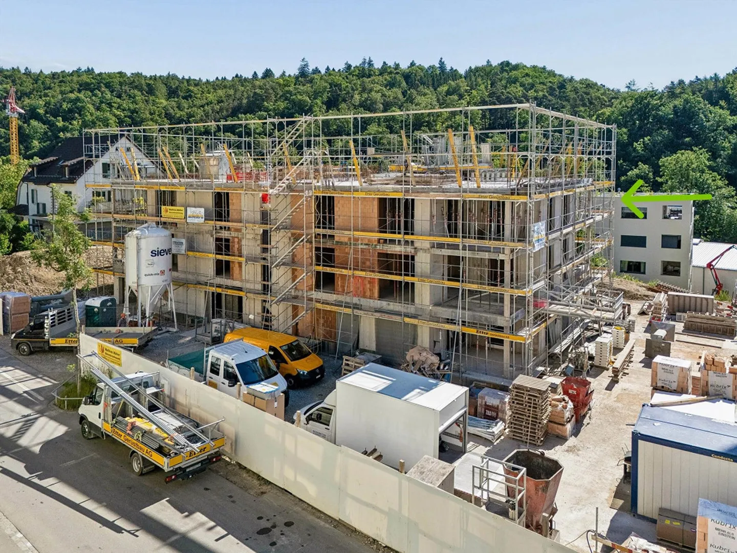 Appartamento nuovo di 4.5 stanze con vista e grande balcone a Sciaffusa in vendita - Foto 12 di 13