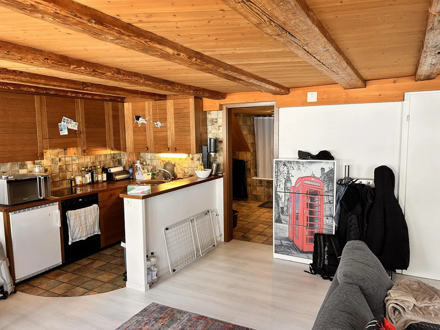 Impossible d'être plus central: Appartement individuel parfait de 2 pièces pour les navetteurs - Photo 3 sur 9