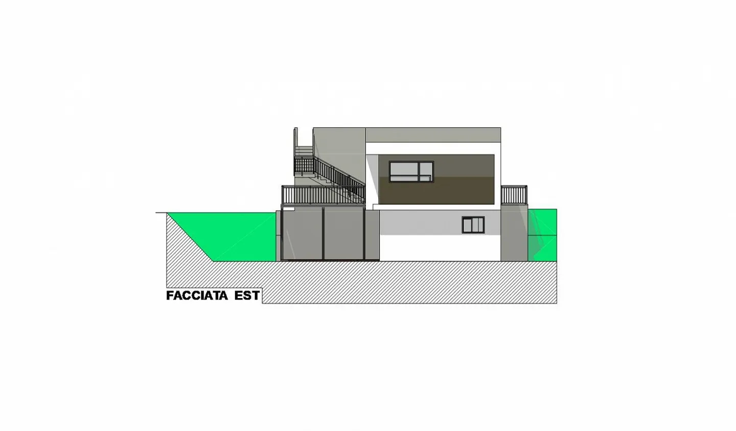 PROJET APPROUVÉ POUR UNE VILLA MODERNE DE 4,5 PIÈCES À GNOSCA - Photo 7 sur 7