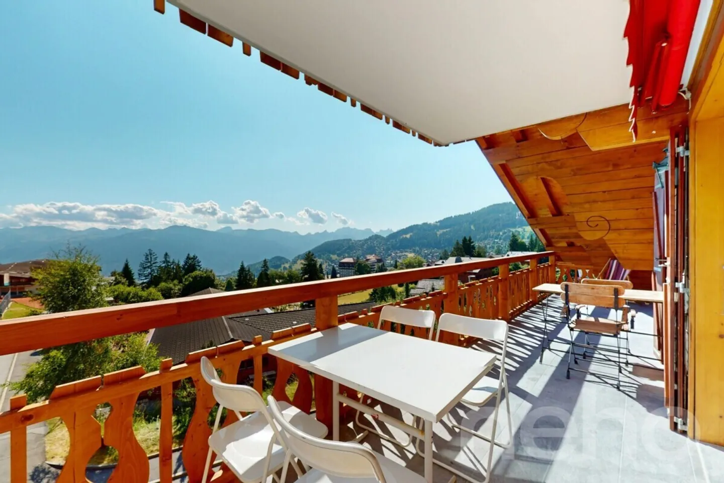 Familienwohnung mit Panoramablick - Villars-sur-Ollon - Foto 3 von 12