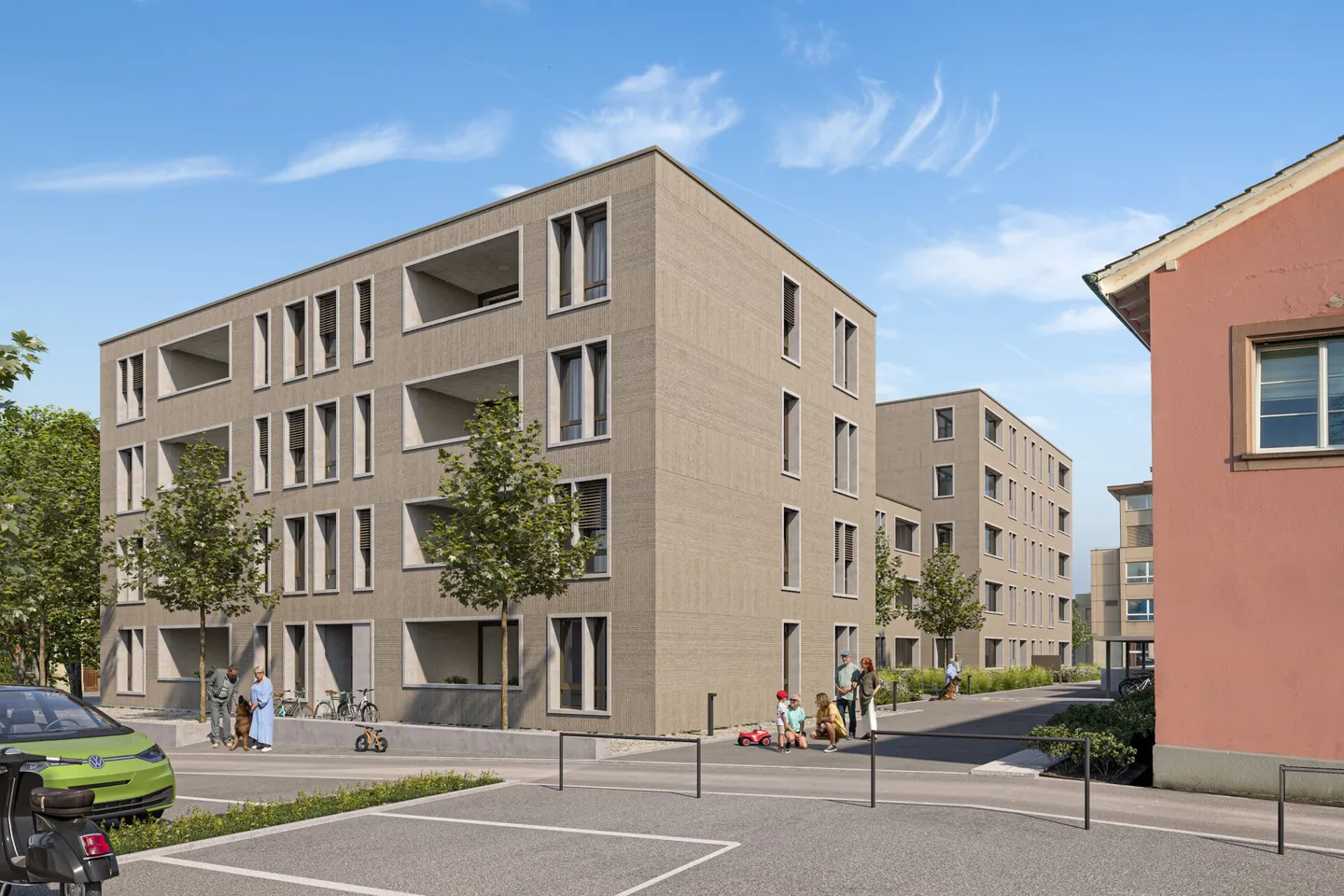 Nouvelle construction - Appartement attrayant et moderne de 4 1/2 pièces avec loggia au centre de Sissach - Photo 6 sur 9