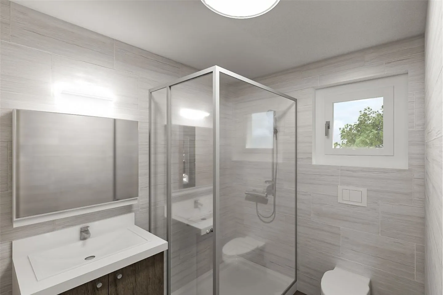 Modern, practical new row house in Münchenwiler (corner house) - Photo 8 of 9