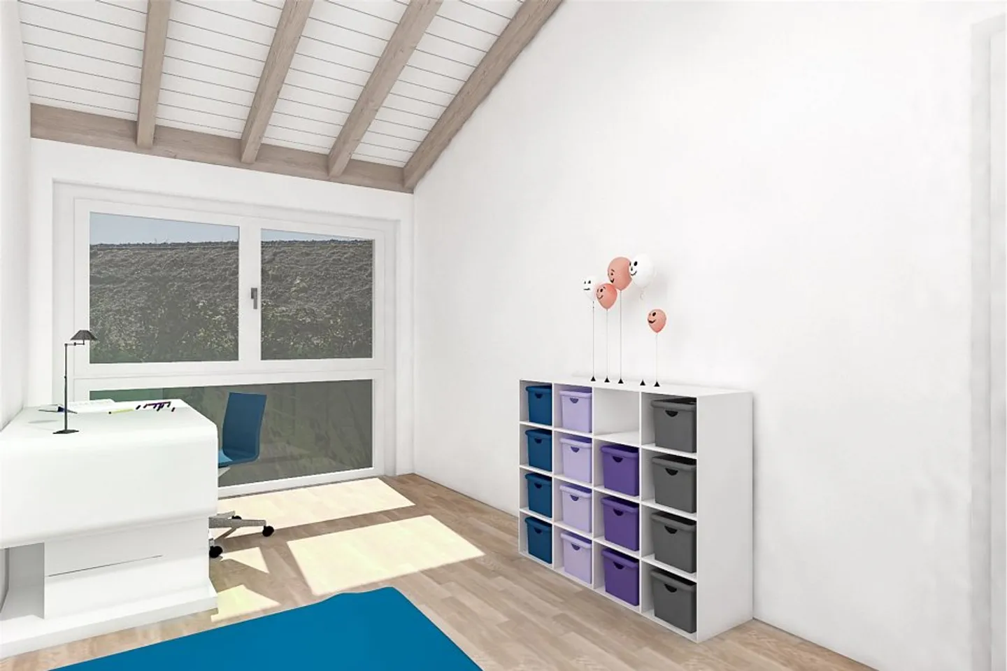 Modern, practical new row house in Münchenwiler (corner house) - Photo 9 of 9