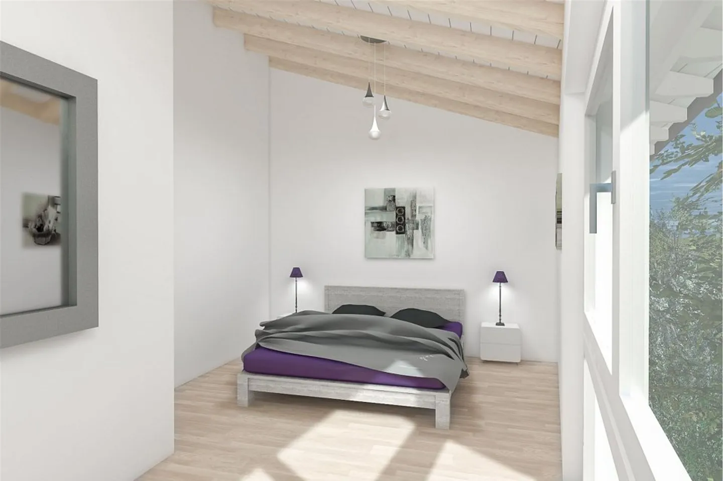 Modern, practical new row house in Münchenwiler (corner house) - Photo 4 of 9