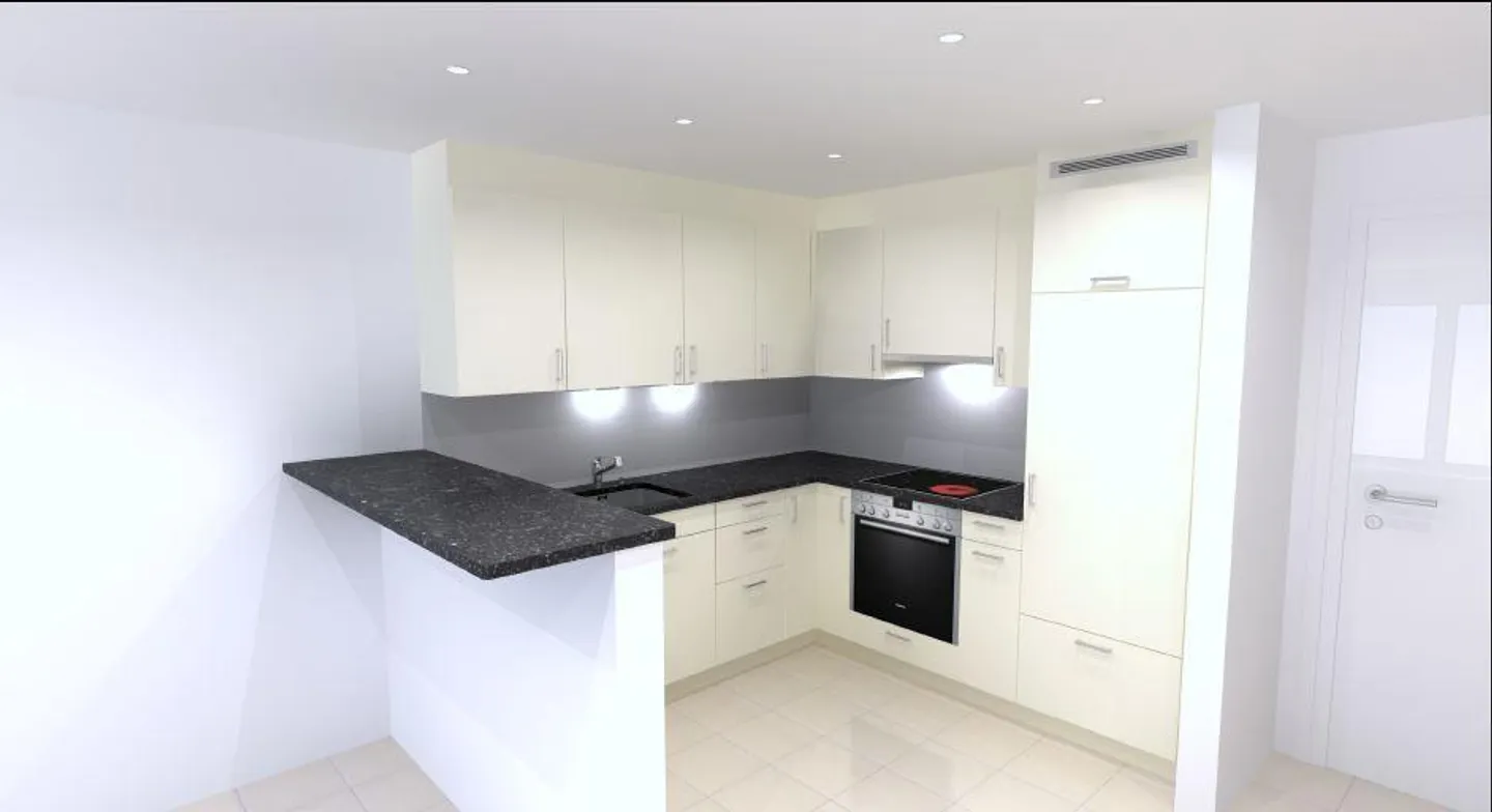 sonnige 3 1/2 Zimmer Wohnung mit Südbalkon - Foto 5 von 9